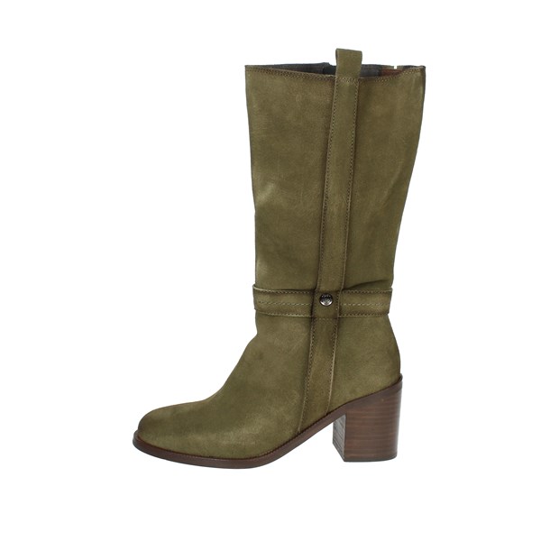 Carmela Shoes Boots Dark Green 160061