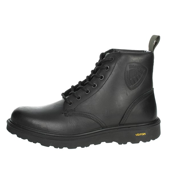 Blauer Shoes Boots Black F3GUANTANAMO/OIL