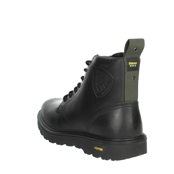 Blauer Shoes Boots Black F3GUANTANAMO/OIL