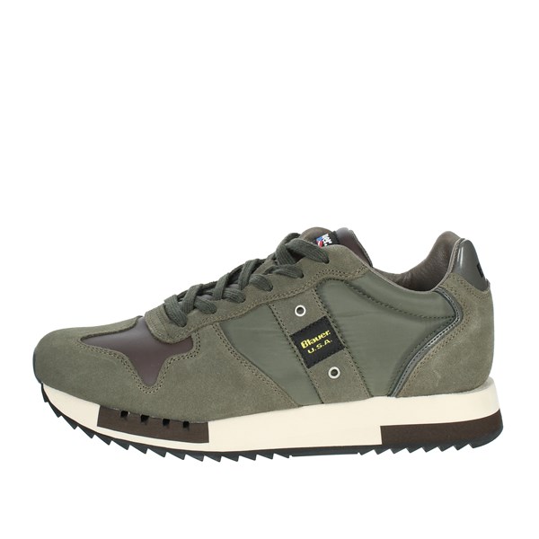 Blauer Shoes Sneakers Dark Green F3QUEENS01/TAS