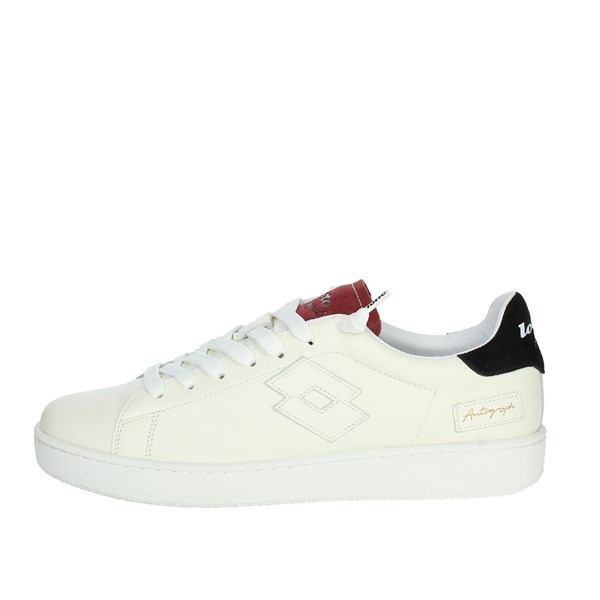 Lotto Leggenda Shoes Sneakers White/Burgundy 220317