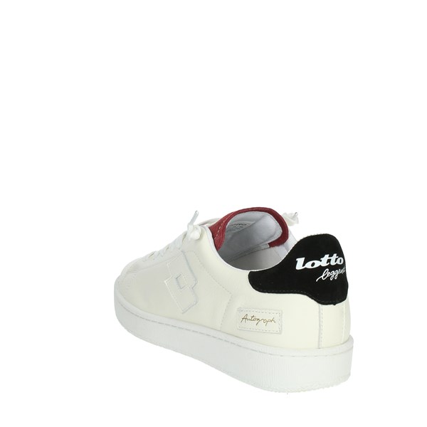 Lotto Leggenda Shoes Sneakers White/Burgundy 220317