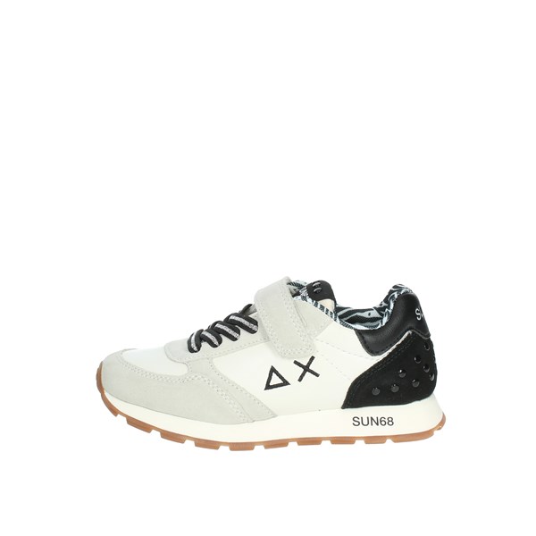 Sun68 Shoes Sneakers White/Black Z43406K