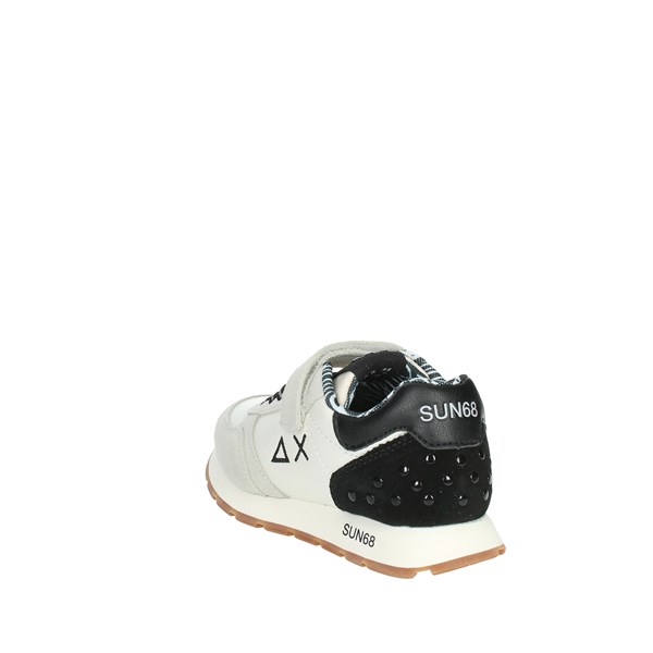 Sun68 Shoes Sneakers White/Black Z43406K