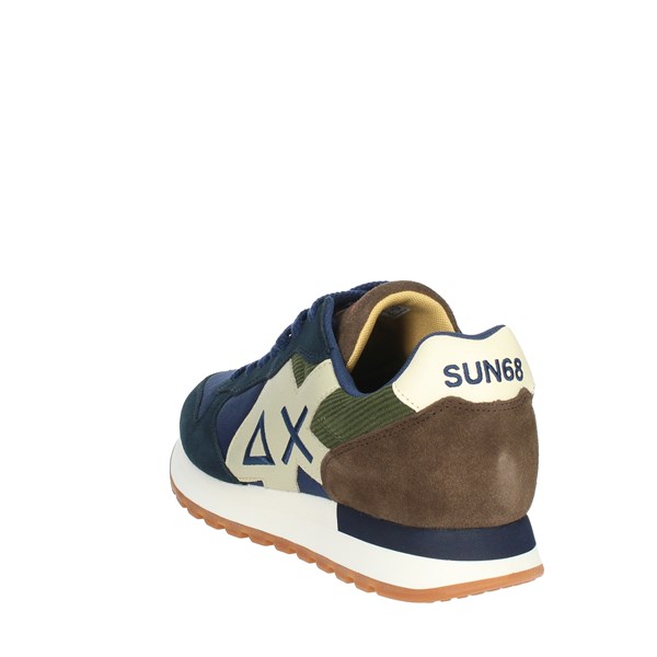 Sun68 Shoes Sneakers Blue/Green Z43117