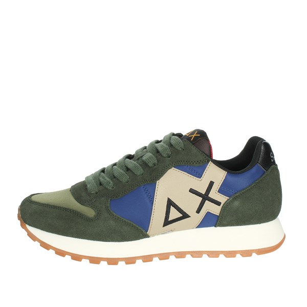 Sun68 Shoes Sneakers Dark Green Z43114