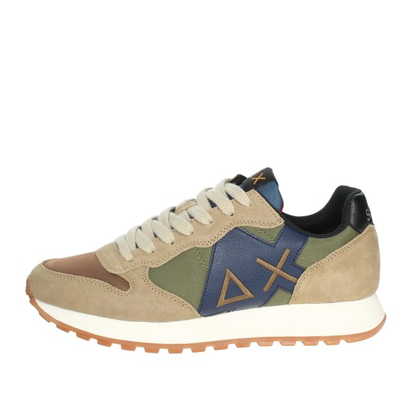 Sun68 Shoes Sneakers Beige/Green Z43114