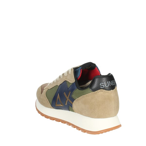 Sun68 Shoes Sneakers Beige/Green Z43114