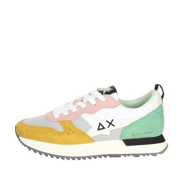 Sun68 Shoes Sneakers Grey/Green Z43209