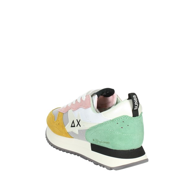 Sun68 Shoes Sneakers Grey/Green Z43209