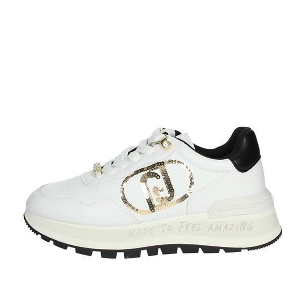Liu-jo Shoes Sneakers White/Gold AMAZING 20