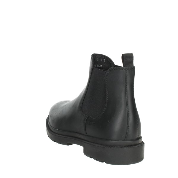 Geox Shoes Ankle Boots Black U16DDA 00045