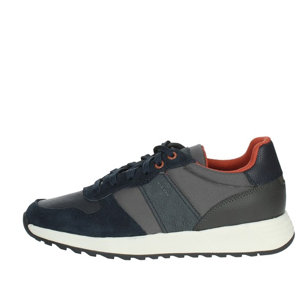 Geox Shoes Sneakers Blue U35F1A 011PT