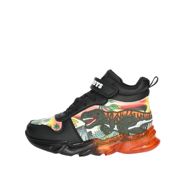 Bull Boys Shoes Sneakers Black/Yellow DNAL3394
