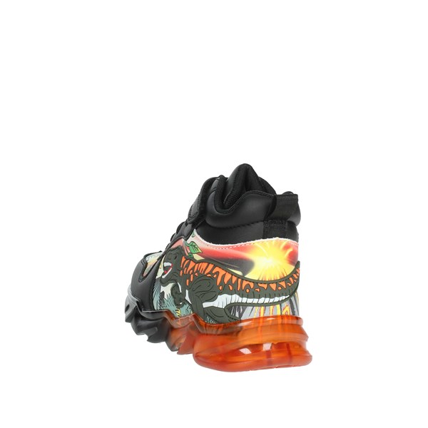 Bull Boys Shoes Sneakers Black/Yellow DNAL3394