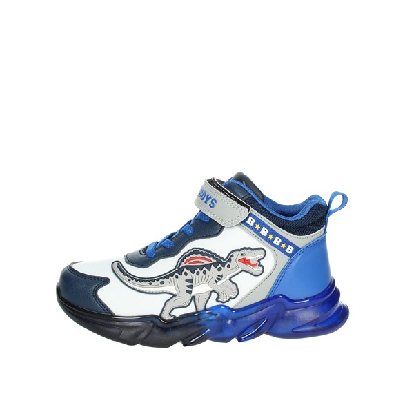 Bull Boys Shoes Sneakers White/Blue DNAL3390