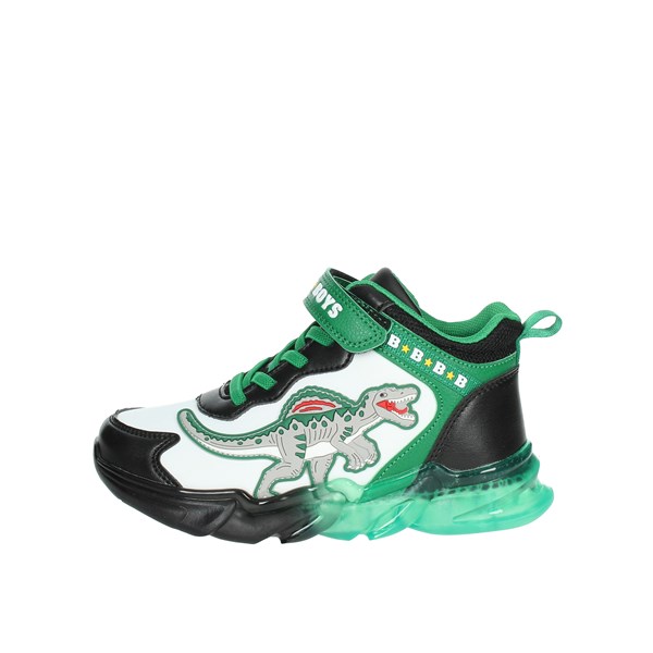 Bull Boys Shoes Sneakers White/Green DNAL3390