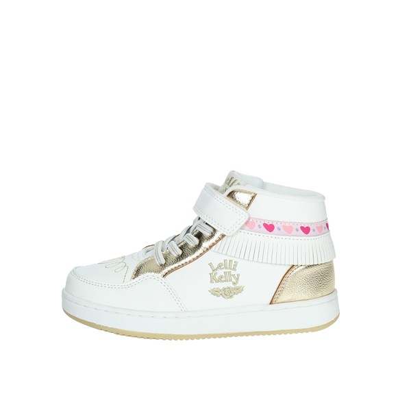 Lelli Kelly Shoes Sneakers White/Gold LKAA8086