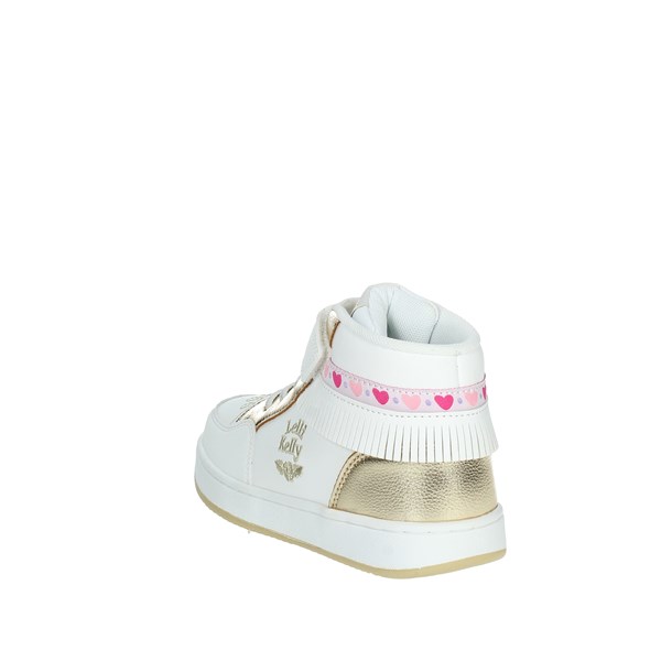 Lelli Kelly Shoes Sneakers White/Gold LKAA8086