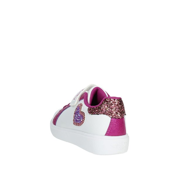 Lelli Kelly Shoes Sneakers White/Fuchsia LKAA3828