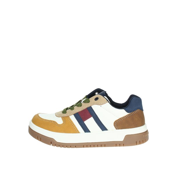 Tommy Hilfiger Shoes Sneakers White/Brown leather T3X9-33118-1269