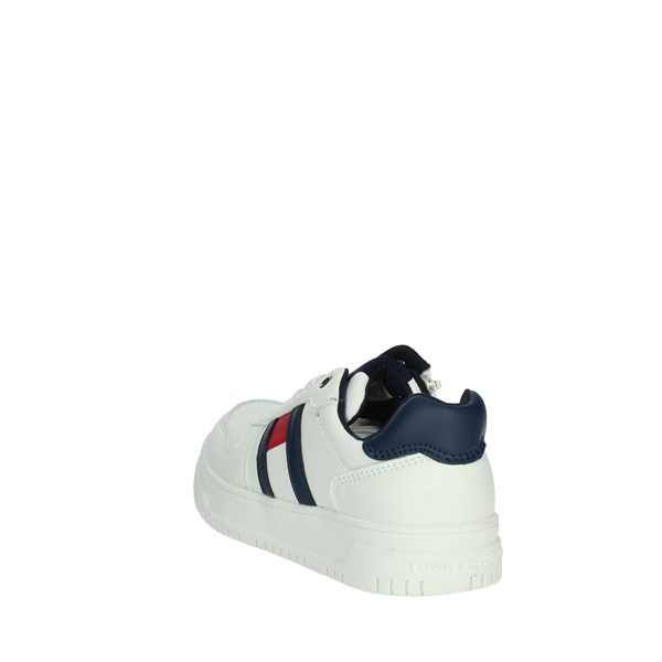 Tommy Hilfiger Shoes Sneakers White/Blue T3X9-33115-1355