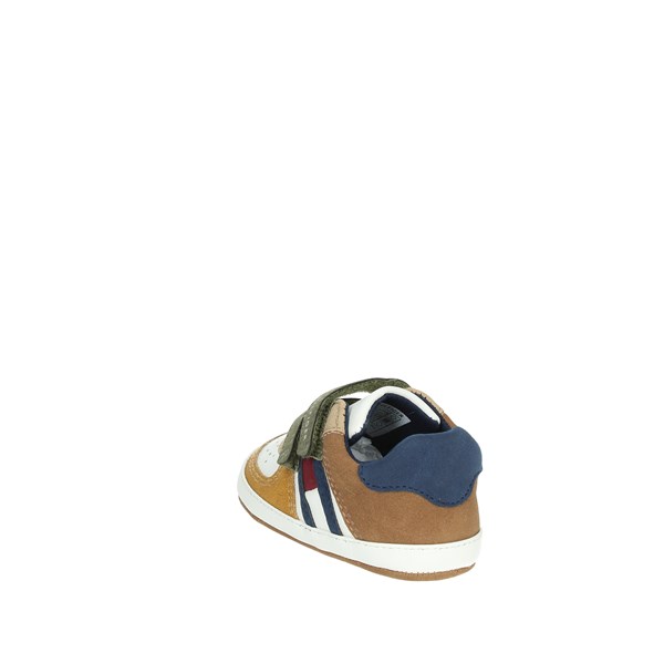 Tommy Hilfiger Shoes Baby Shoes White/Brown leather T0B4-33091-1269