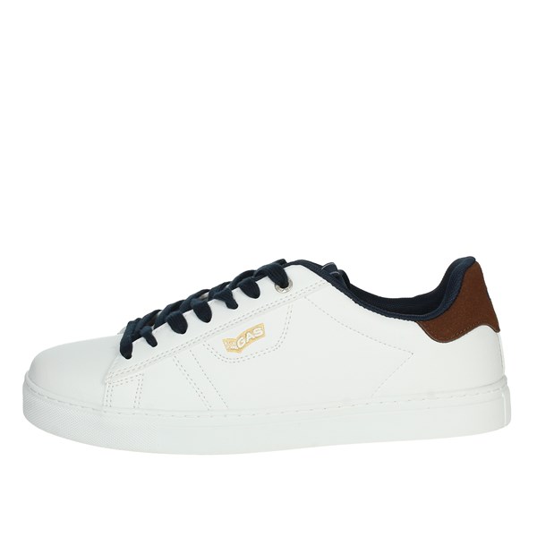 Gas Shoes Sneakers White/Blue GAM324030