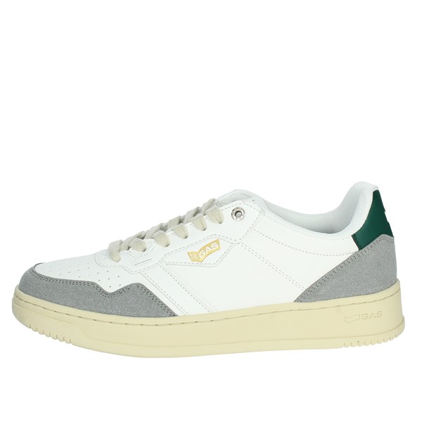 Gas Shoes Sneakers White/Green GAM324304