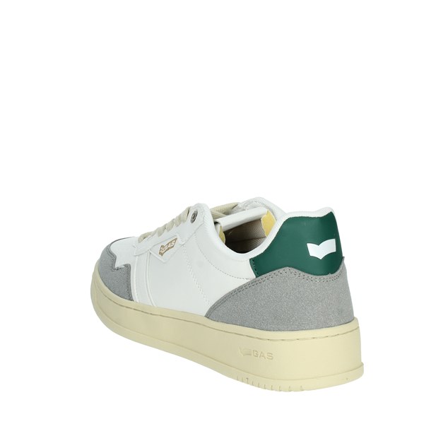 Gas Shoes Sneakers White/Green GAM324304