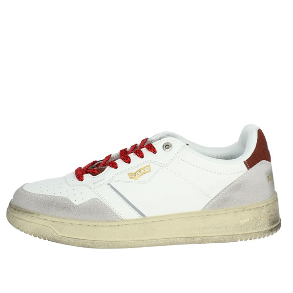 Gas Shoes Sneakers White/Red GAM324311