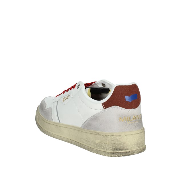 Gas Shoes Sneakers White/Red GAM324311