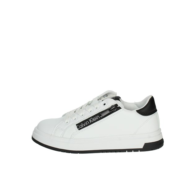 Calvin Klein Jeans Shoes Sneakers White/Black V3X9-80724-1355