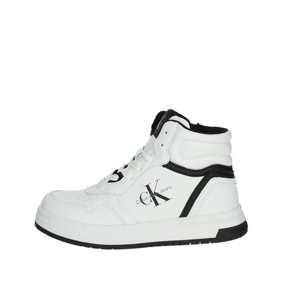 Calvin Klein Jeans Shoes Sneakers White/Black V3X9-80730-1355