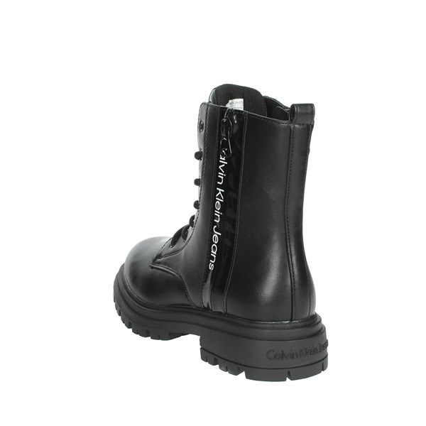 Calvin Klein Jeans Shoes Boots Black V3A5-80686-1355