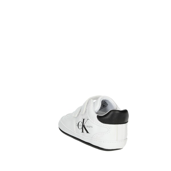 Calvin Klein Jeans Shoes Baby Shoes White/Black V0B4-80715-1433