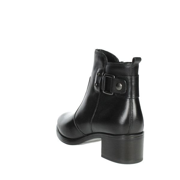 Keys Shoes Low Ankle Boots Black K-8530