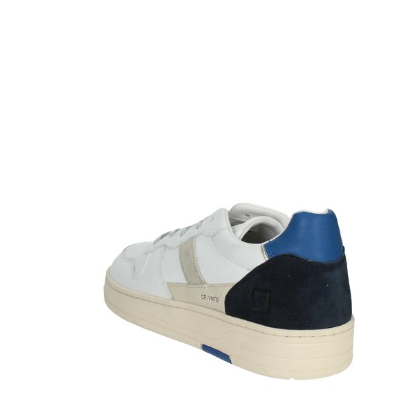 D.a.t.e. Shoes Sneakers White/Blue M381-C2-VC-WL