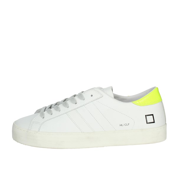 D.a.t.e. Shoes Sneakers White/Yellow M381-HL-CA-HY