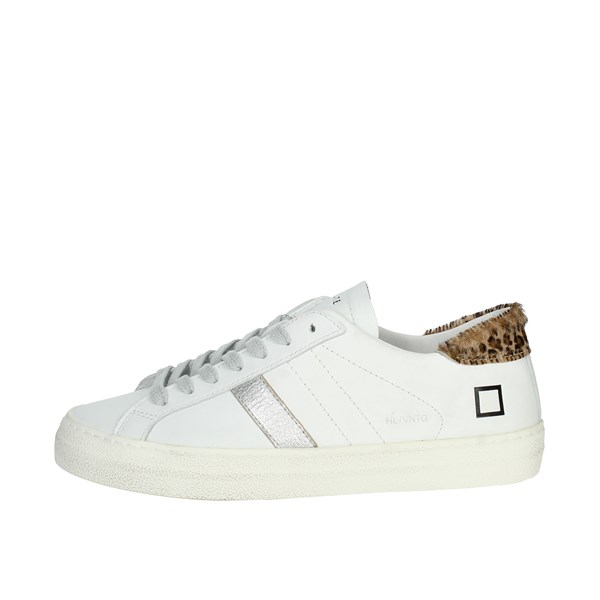 D.a.t.e. Shoes Sneakers White/Brown W381-HL-VC-WD