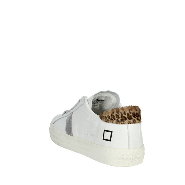D.a.t.e. Shoes Sneakers White/Brown W381-HL-VC-WD