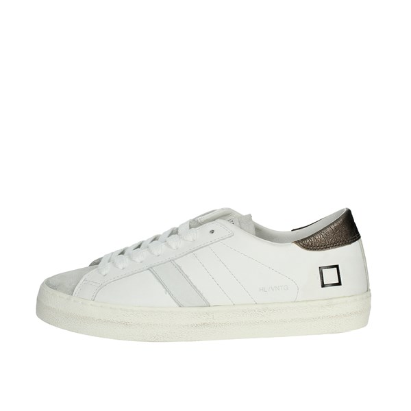 D.a.t.e. Shoes Sneakers White/Bronze W381-HL-VC-HZ