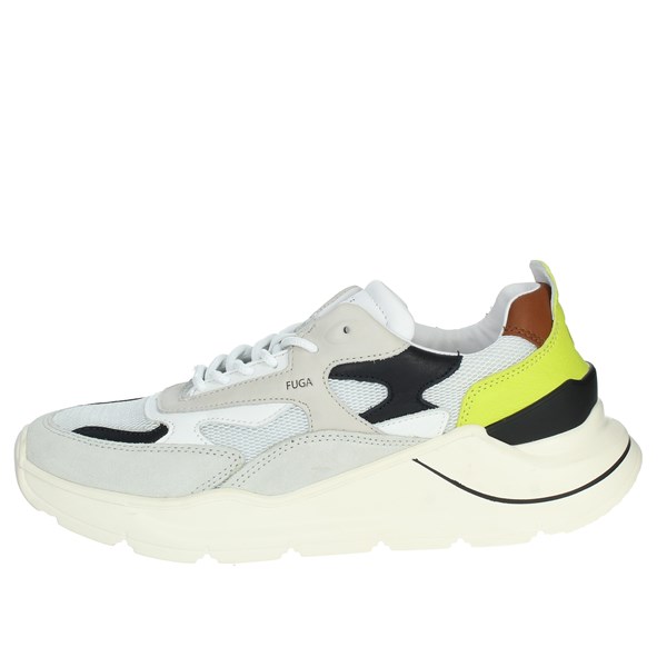 D.a.t.e. Shoes Sneakers White/Grey M381-FG-ME-GY