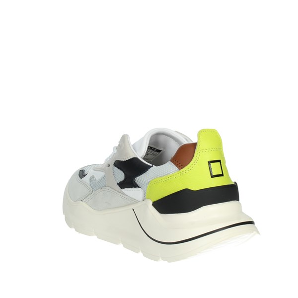 D.a.t.e. Shoes Sneakers White/Grey M381-FG-ME-GY