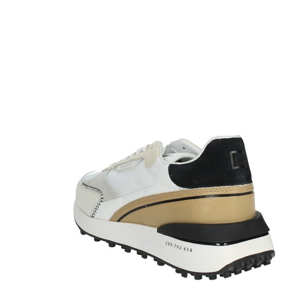 D.a.t.e. Shoes Sneakers White/Brown leather M381-LM-DR-WI