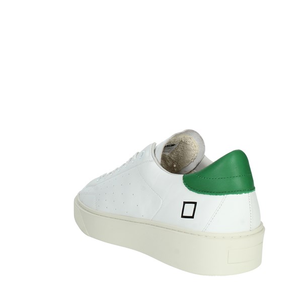 D.a.t.e. Shoes Sneakers White/Green M381-LV-CA-WG