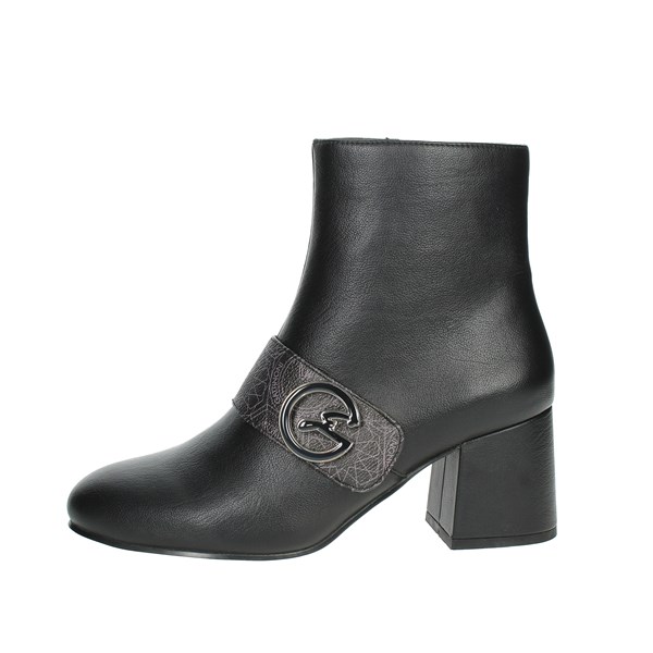 Gattinoni Shoes Heeled Ankle Boots Black PINSD1390