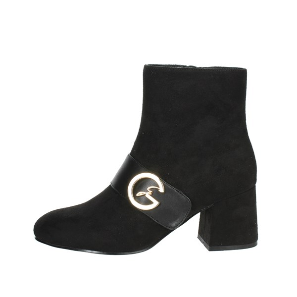 Gattinoni Shoes Heeled Ankle Boots Black PINSD1390