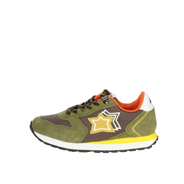 Athlantic Stars Shoes Sneakers Dark Green COLOR155
