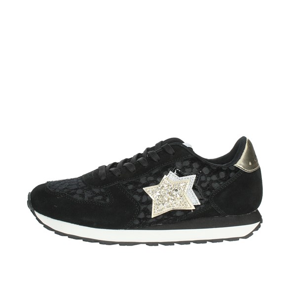 Athlantic Stars Shoes Sneakers Black/Gold ICARO147